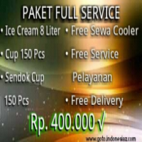 ice cream diamond paket full service