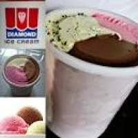 DEPO ICE CREAM DIAMOND:ICE CREAM Vanilla, Coklat, Strawberry, Moka, Kopyor, 3 Rasa/Neopolitan ICE CREAM DIAMOND 8 LITER (±150 CUP/EMBER)